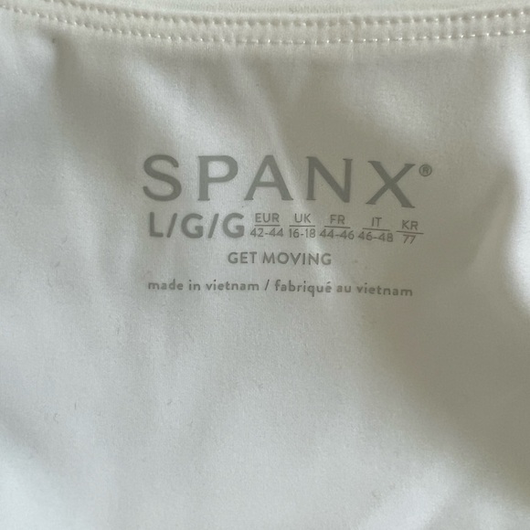 SPANX Classic White Sleeveless Mini Dress - Picture 4 of 4